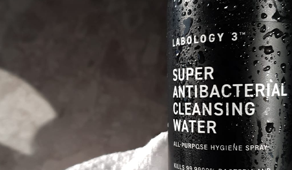 Labology_3 Super Antibacterial Hygiene Water works as quickly as 2 mins on viruses 